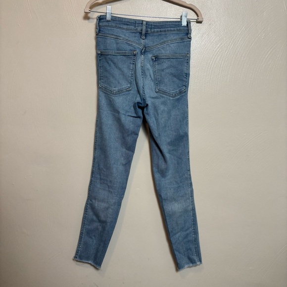 We the Free‎ Women's Jeans Skinny Stretch Denim Raw Hem Size 26 - Picture 5 of 6